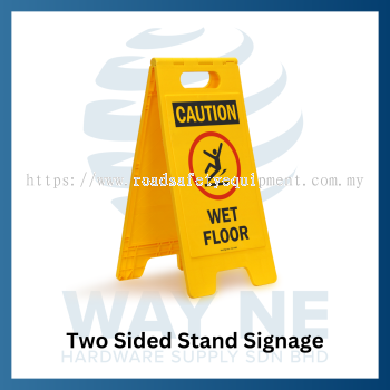 Two Sided Stand Signage