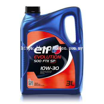 ELF EVOLUTION 500 FTX SP Premium Mineral Oil 10W-30