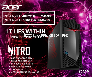 Acer Nitro 50 Gaming PC - CMS Distribution (M) Sdn Bhd