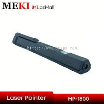 MEKI EX LASER POINTER MP-1800 -Light weight RED Laser Pointer 2x AAA Battery