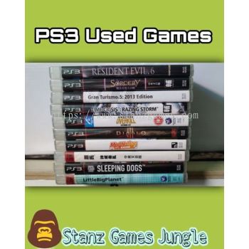 [USED] Original Games for Play Station 3 (PS3)