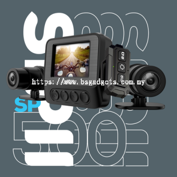 SIPII SP500  2K Motor Dash Cam front and rear