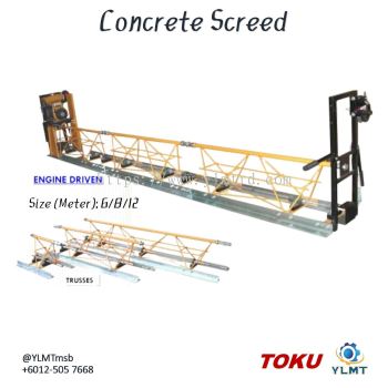 Engine / Air Drive Concrete Screed 9Meter / 12Meter