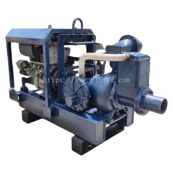 Hoashiki 6" Diesel Water Pump / Sludge Pump