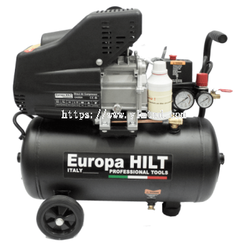 Europa Hilt EA421-11A Direct Driven Air Compressor; 2.5hp/1.1Kw; 24 Liter 