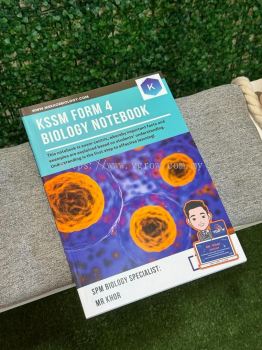 Form 4 Biology notebooks (only for students purchasing Mr Khor's e courses)