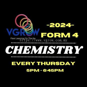 F4 Chemistry Online Live Class (English)