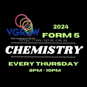 F5 Chemistry Online Live Class English (Thursday)