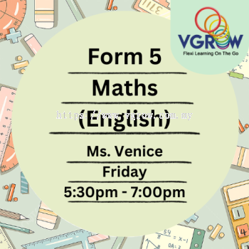 F5 Maths Online Live Class English (Friday)