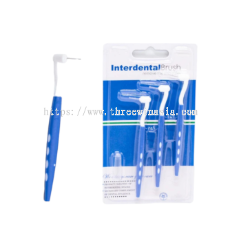ZR4922-RM1.80/UNIT E7153 3PCS DR SMITH INTERDENTAL BRUSH(12UNIT/PACK)