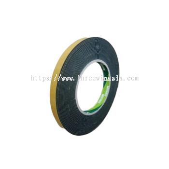 KR9619-RM2.40/UNIT NISSHO D/S EVA FOAM TAPE-BLACK(12UNIT/PACK)