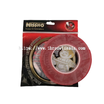 KR9621-RM7.20/UNIT NISSHO ACRYLIC FOAM TAPE#10MM*8M#(6UNIT/PACK)