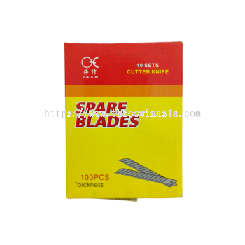 ZR4836-RM1.30/UNIT 10PCS 18MM CUTTER BLADE(24UNIT/PACK)