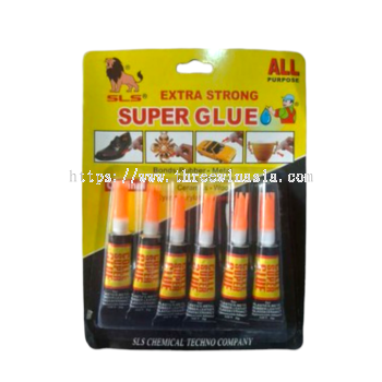 KR9623-RM2.50/UNIT 6PCS 1.5G 3G SUPER GLUE(12UNIT/PACK)