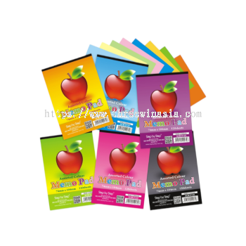 ZR5356-RM1.40/UNIT ASSORTED MEMO PAD(12UNIT/PACK)