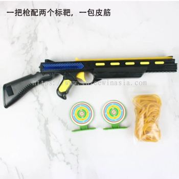 KR8454-RM4.50/UNIT RUBBER BAND SHOOTING TOYS(6UNIT/PACK) 