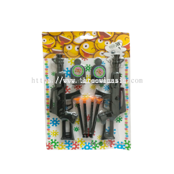 ZR6040-RM2.10/UNIT SUCKER GUN TOYS(12UNIT/PACK) 