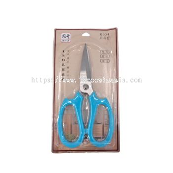 KR8776-RM5.60/UNIT KITCHEN SCISSOR(6UNIT/PACK) 