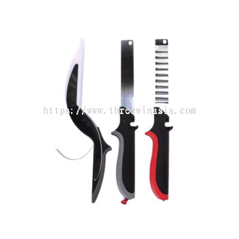 KR9502-RM19.50/UNIT 3 IN 1 SMART CUTTER(6UNIT/PACK) 