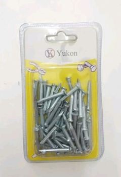 ZR6619-RM2.10/UNIT 5*25MM BLIND RIVERS NAILS SETS(12UNIT/PACK)