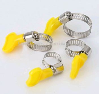 ZR6629-RM2.10/UNIT 8*27MM HOSE CLAMP W/HANDLE SETS(12UNIT/PACK)
