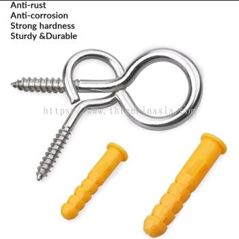 ZR6651-RM2.10/UNIT 12MM SHEEP CIRCLE HOOK SETS(12UNIT/PACK)