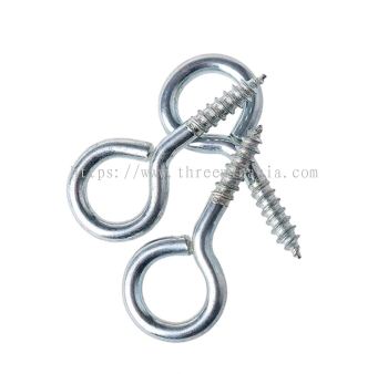 ZR6655-RM2.10/UNIT 16MM SHEEP CIRCLE HOOK SETS(12UNIT/PACK)