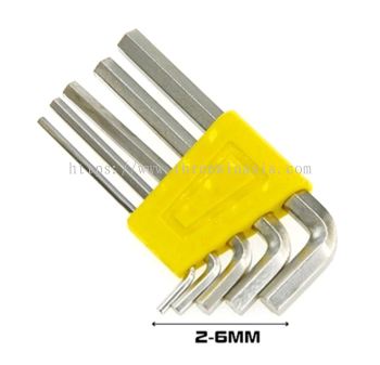ZR6226-RM1.85/UNIT XIN SHENG FOLDING HEXKEY SET(12UNIT/PACK)