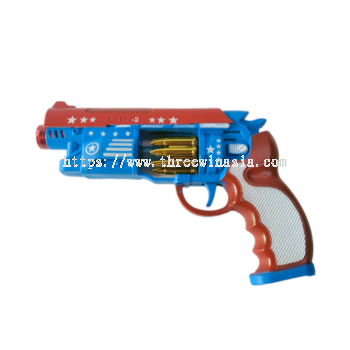 KR8662-RM10.80/UNIT ZS140-2#TOY GUN WITH LIGHT(6UNIT/PACK) 