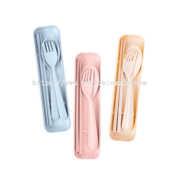 ZR6066-RM1.80/UNIT FORK+CHOPSTICK+SPOON(12UNIT/PACK)