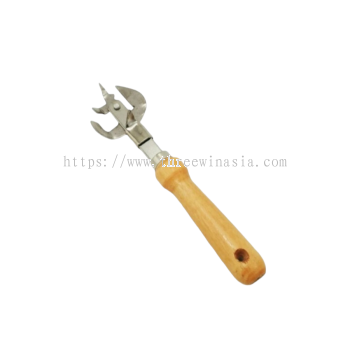 ZR5903-RM2.10/UNIT WOOD HANDLE CAN OPENER(12UNIT/PACK)