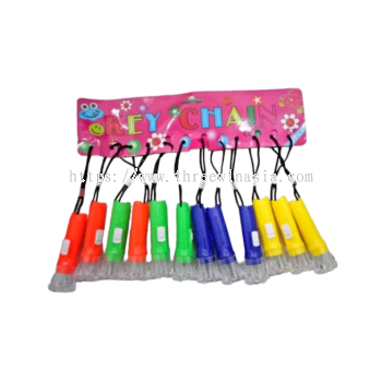ZR6516-RM1.60/UNIT 14CM TORCHLIGHT KEYCHAIN(12UNIT/PACK)