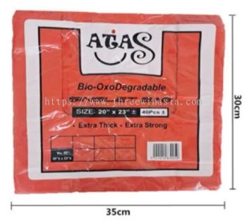 KR9592-RM7.20/UNIT ATAS55# S/PLASTIC BAG(6UNIT/PACK)