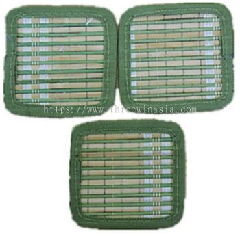 ZR6163-RM1.60/UNIT 3PCS 10*10CM CUP MAT(12UNIT/PACK)