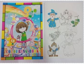 ZR3606-RM1.30/UNIT JY COLOURING BOOK(SIZE A4)(12UNIT/PACK)