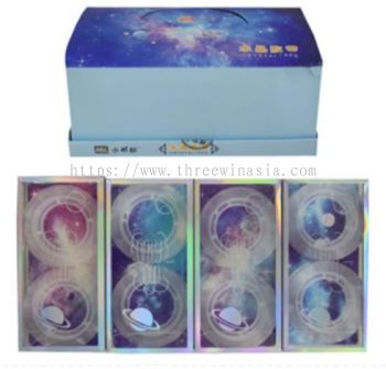 ZR5979-RM1.60/UNIT JD-1886-3# 2PCS CRYSTAL TAPE(12UNIT/PACK)