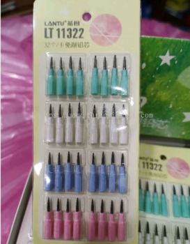 ZR2036-RM0.80/UNIT LT-11322#NON-SHARPENING BULLET PENCIL(LANTU)(12UNIT/PACK)