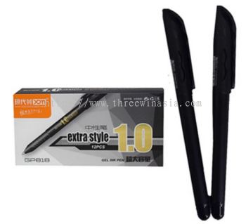 ZR2067-RM1.10/UNIT GP-818#1.0MM BLACK PEN(12UNIT/PACK)