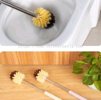 KR9769-RM3.40/UNIT 3200#57CM STAINLESS STEEL TOILET BRUSH(12UNIT/PACK)