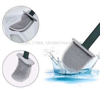 KR9772-RM85.60/UNIT (OFFER)CD003#SILICONE TOILET BOWL BRUSH(6UNIT/PACK)