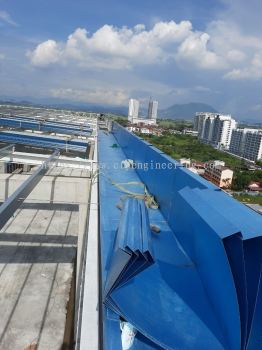  [Industri] [Umum]Pemasangan Gutter Bumbung / [Industrial] [General] Roofing Gutter Installation