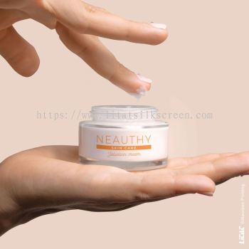 Cream Jar Printing