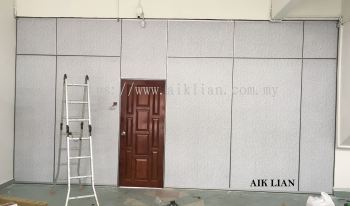 Interior Wall Partition With Door Installation Service at  Bentong | Semenyik | Selangor | Nilai | Kajang | Bangi | Saujana Putra