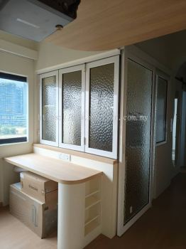 KITCHER SPECIAL DESIGN FOLDING WINDOW & HANGING DOOR AT RAWANG | SEREMBAN | PUCHONG