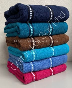 Cotton Bath Towel 1901 (27" x 54" / 68cm x 136cm)