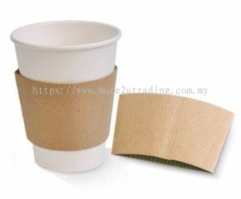 Kraft Paper Hot Cup Sleeve 8oz.