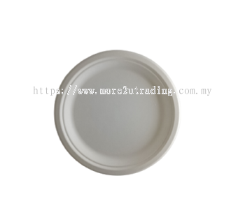 Biodegradable Sugarcane 7″ Disposable Party Plate