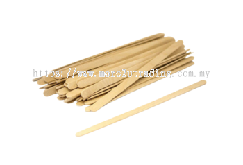 Disposable Wooden Coffee Stirrer (140mm x 6mm x 2mm)