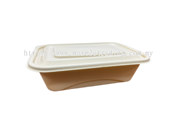 Biodegradable Corn Starch 750ml Take Away Container (Set)