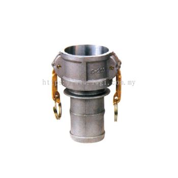 Aluminium Camlock Coupling (NPT-BSPT)   Type C